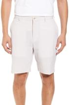 Men's Peter Millar Apex Pinstripe Seersucker Shorts - Beige