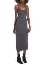 Women's Missguided Strappy Maxi Dress Us / 6 Uk - Grey