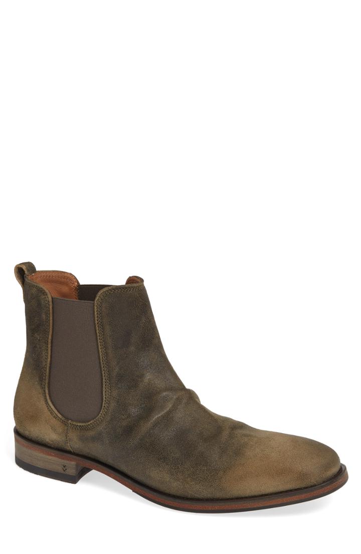 Men's John Varvatos Collection Fleetwood Chelsea Boot .5 M - Brown