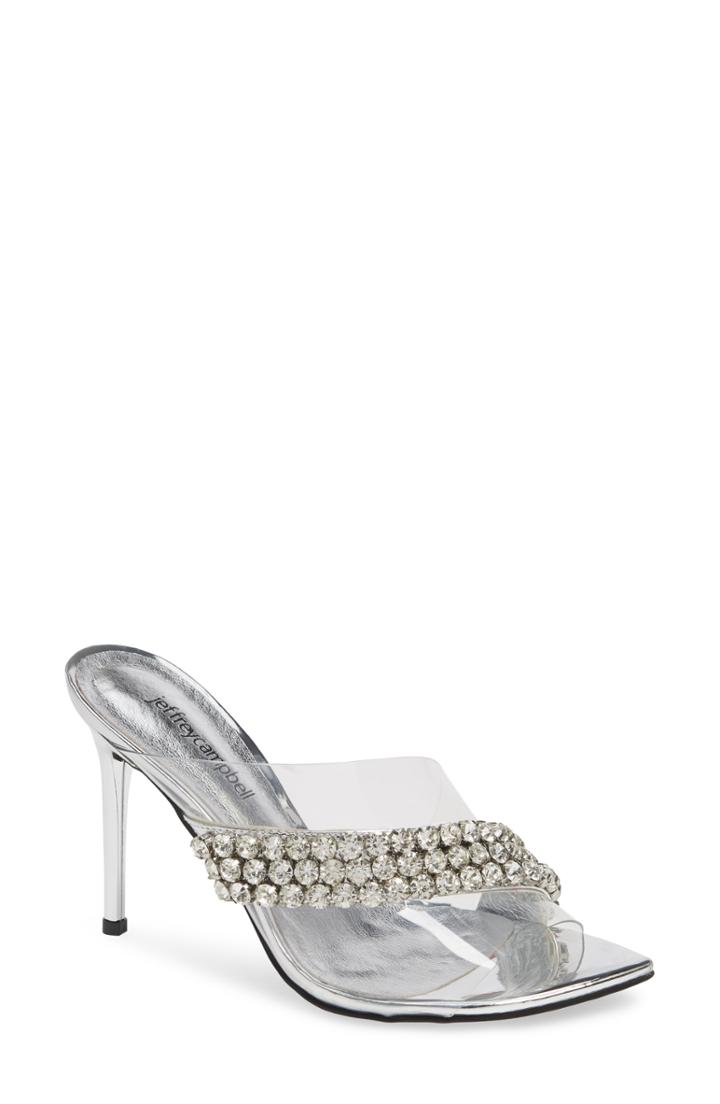 Women's Jeffrey Campbell Glam Sandal M - Metallic