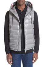 Men's Moncler Lanoux Down Hooded Vest