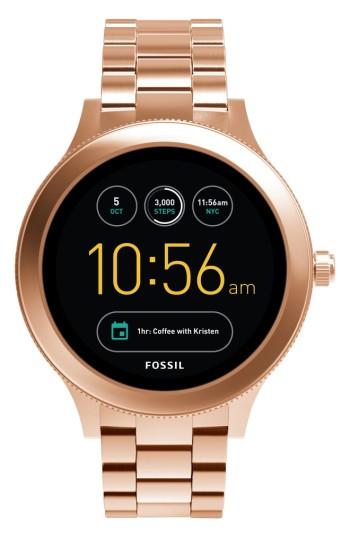 Women's Fossil Q Venture Gen 3 Bracelet Smartwatch, 42mm