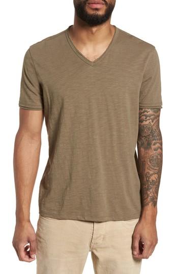 Men's John Varvatos Star Usa Slim Fit Slubbed V-neck T-shirt
