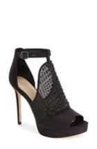 Women's Imagine By Vince Camuto 'keir' T-strap Platform Sandal .5 M - Black