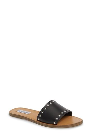 Women's Steve Madden Kam Slide Sandal M - Black