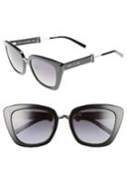 Women's Marc Jacobs 53mm Oversized Sunglasses - Black