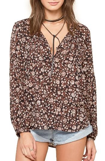 Women's Amuse Society Jonah Top - Black