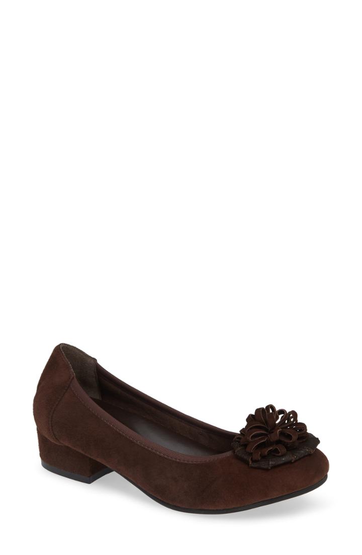 Women's David Tate Quick Pump M - Brown