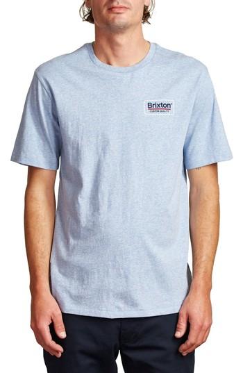 Men's Brixton Palm Premium T-shirt - Blue