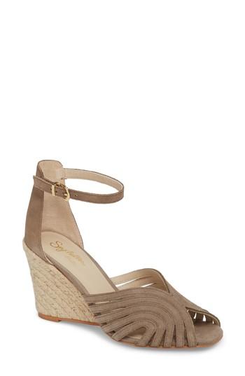 Women's Seychelles Consciousness Wedge Sandal M - Beige