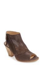 Women's Paul Green 'willow' Peep Toe Sandal Us/ 5.5uk - Brown