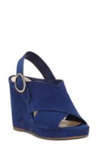 Women's Vince Camuto Iteena Wedge Sandal M - Blue