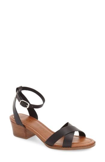 Women's Sole Society 'savannah' Sandal .5 M - Black