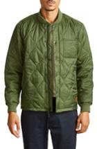 Men's Brixton Crawford Quilted Jacket, Size - Green