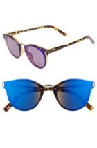 Women's Bp. Flat Cat Eye Sunglasses - Tort/ Blue