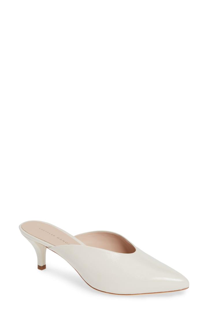 Women's Loeffler Randall Juno Mule M - White