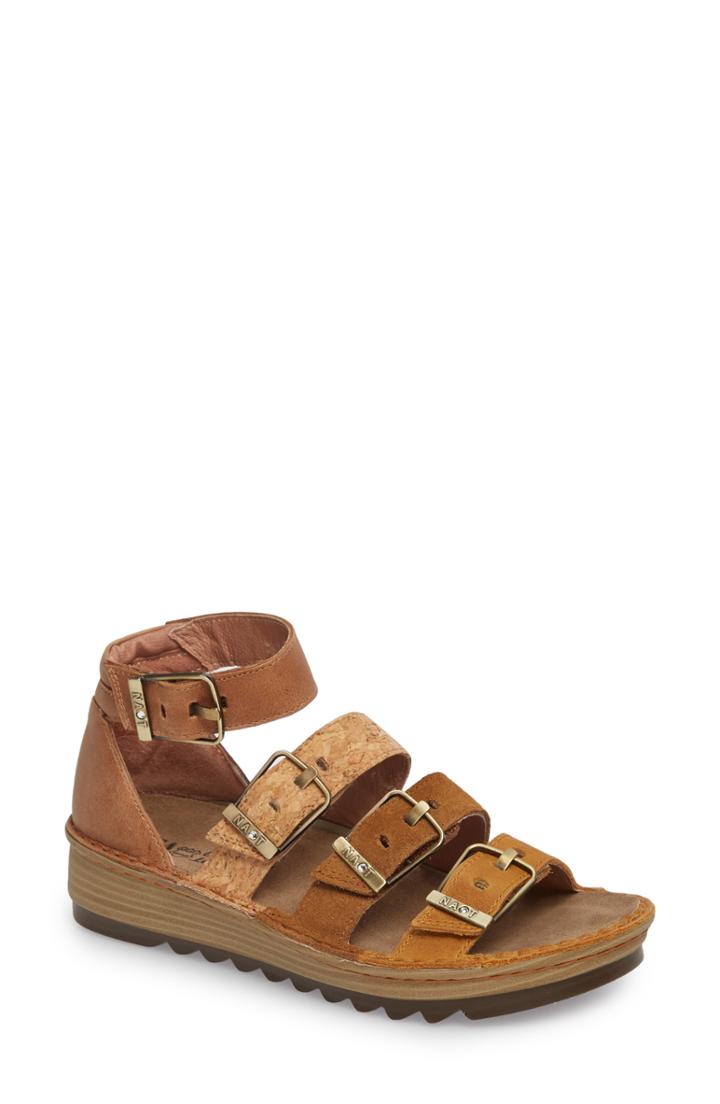 Women's Naot 'begonia' Sandal Us / 35eu - Brown