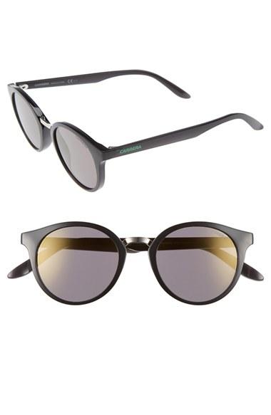 Women's Carrera Eyewear 49mm Round Sunglasses - Turquoise Havana