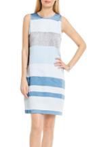 Women's Vince Camuto Veranda Stripe Shift Dress - Blue