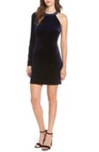 Women's Astr The Label One-shoulder Velvet Body-con Dress