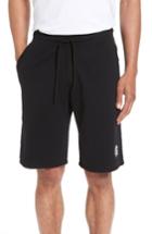 Men's Reigning Champ Logo Print Terry Sweat Shorts - Black