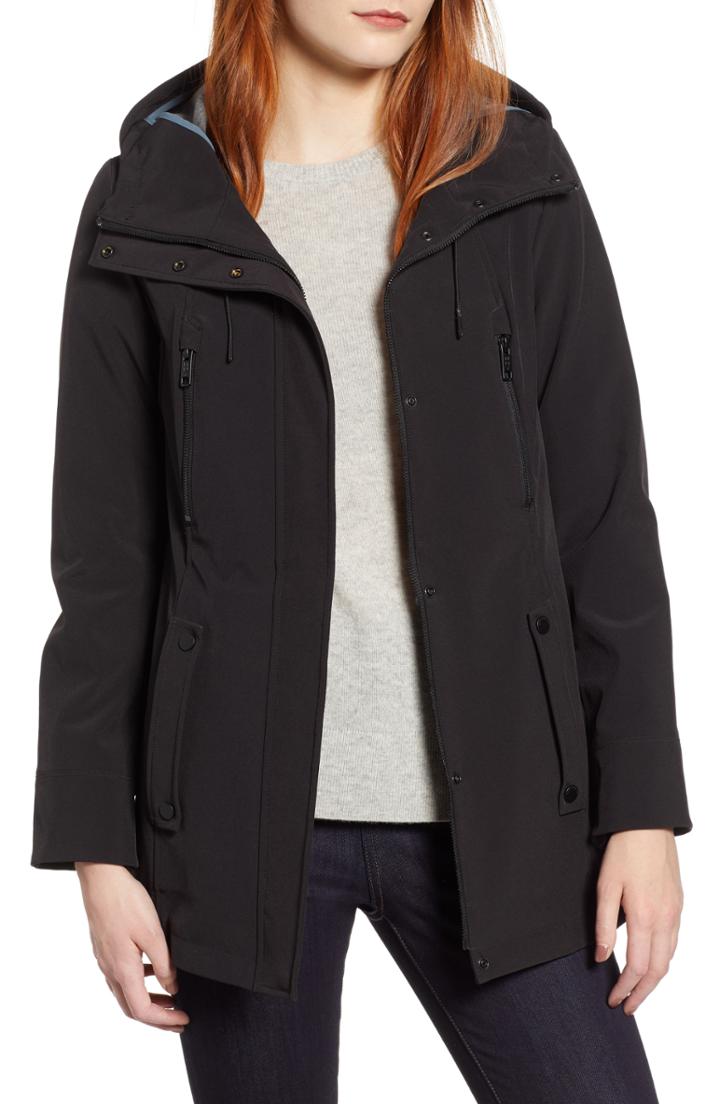Women's Moncler Spa Quilted Down & Knit Hooded Jacket