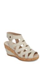 Women's Dansko Cecily Caged Wedge Sandal .5-6us / 36eu M - White