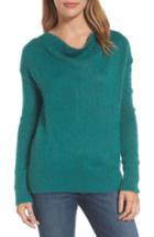 Women's Caslon Long Sleeve Brushed Sweater - Green