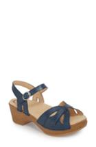 Women's Dansko Season Sandal .5-6us / 36eu M - Blue