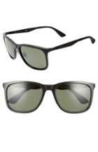Men's Ray-ban 58mm Polarized Sunglasses - Black