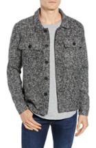 Men's Tunellus Woven Overshirt - Black
