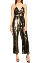 Women's Bardot Goldie Sequin Stripe Jumpsuit