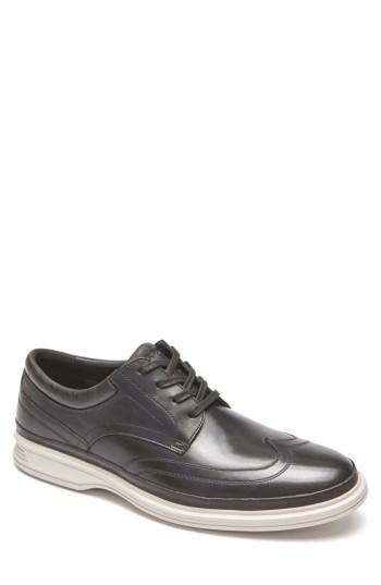 Men's Rockport Dp2 Wingtip .5 M - Black