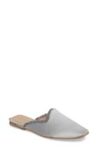 Women's Shellys London Kat Fringed Loafer Mule Eu - Metallic