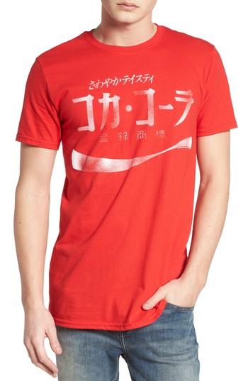 Men's The Rail Japan Coke T-shirt - Red