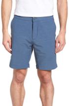 Men's Faherty All Day Flat Front Shorts - Blue