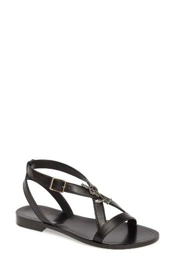 Women's Saint Laurent Nu Pied Sandal Us / 35eu - Black