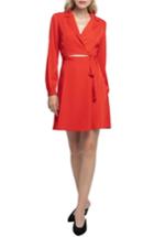 Women's Astr The Label Cutout Wrap Dress - Red