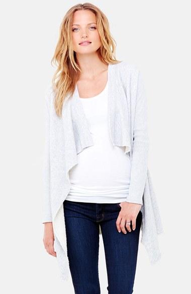 Women's Ingrid & Isabel Drape Front Maternity Cardigan