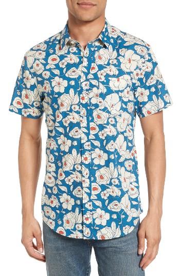 Men's 1901 Sketch Floral Patterned Woven Short
