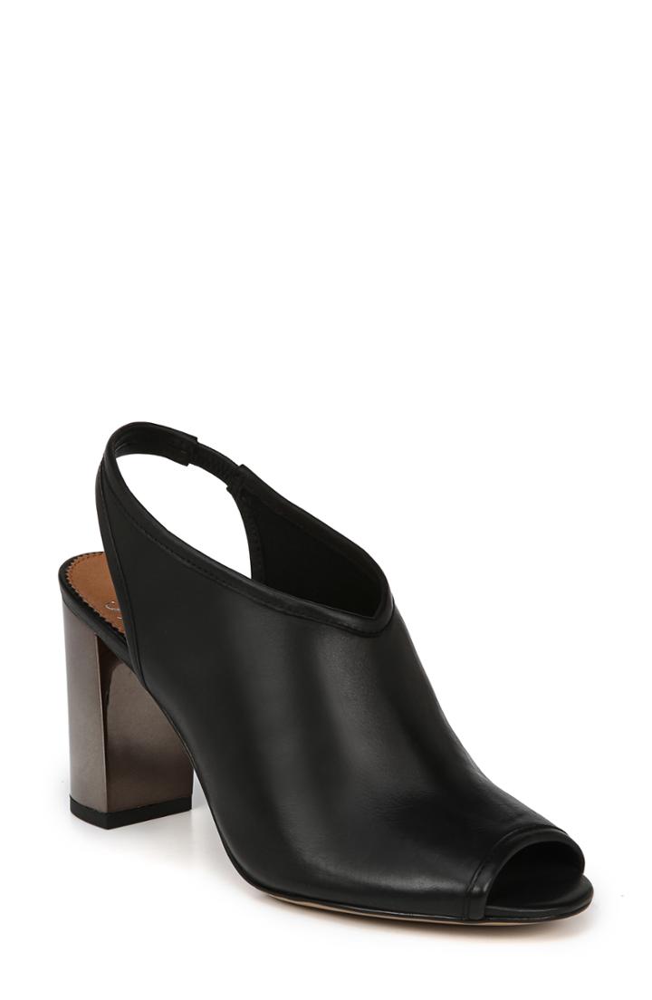 Women's Sarto By Franco Sarto A-osbourne Slingback Sandal .5 M - Black