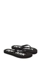 Women's Ivy Park Logo Flip Flop .5-6.5us/36-37eu - Black