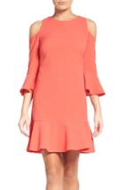 Women's Chelsea28 Cold Shoulder Ruffle Dress