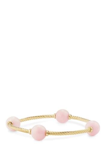Women's David Yurman Mustique Four Station Bangle Bracelet In 18k Gold