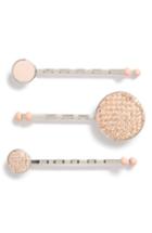 Marc By Marc Jacobs Pave Crystal Disc Bobby Pins