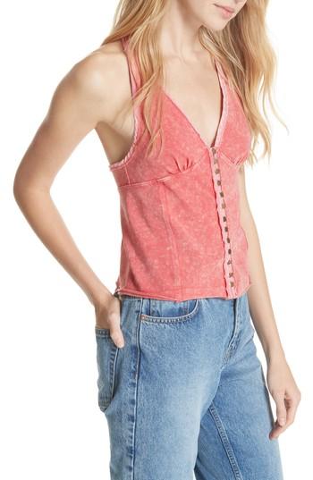 Women's Free People Solid Mylo Tank - Red