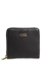 Women's Frances Valentine Small Roosevelt Calfskin Leather Wallet - Black
