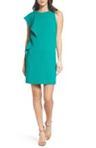 Women's Chelsea28 Asymmetrical Ruffle Shift Dress - Green