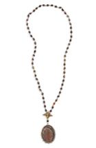 Women's Virgins Saints & Angels Queen Bee Rosary Necklace