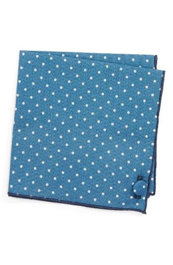 Men's Armstrong & Wilson Ocean Holes Cotton Pocket Square